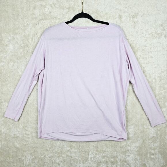 Lululemon Back In Action Shirt 8 Pink Lightweight Athleisure Relaxed Breathable - Picture 1 of 4